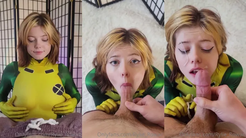 Cute Rylie Rowan Likes To Cosplay and Suck Dick