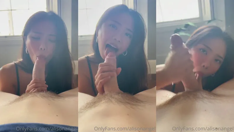 Alison Angel Blowjob Quickie