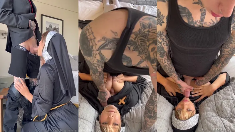 Sexy Nun Sabrina Nichole Titfuck Video