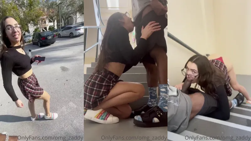 College Girl Queenofhell.xo Sucking Stranger's Dick In Public