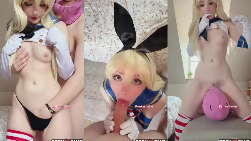 Petite Rynkerbelle Has Her Cheeks Clapped