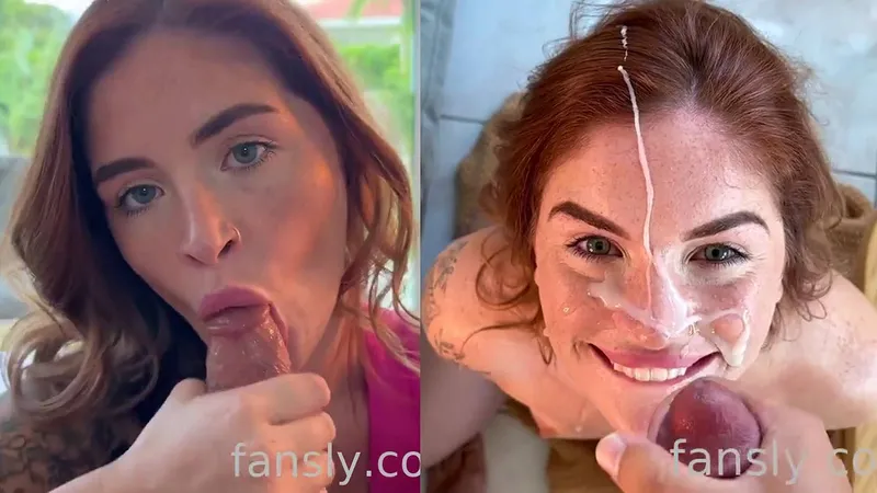 Zoeneli Gets Her Face Covered In Cum