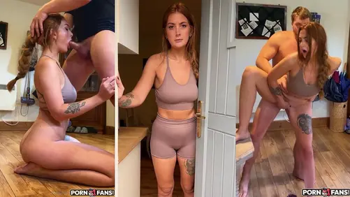 LolaDiamondUK Lets The Delivery Guy Fill Up Her Pussy