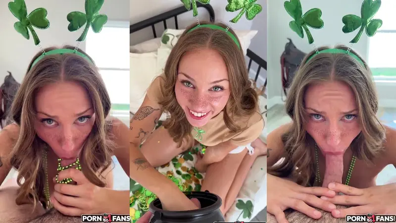 Leprechaun Anyalacey Swallows Guy's Lucky Load