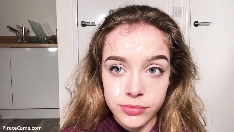 Pretty British Teen Kitty Cashew Facefucked With Amazing Facial