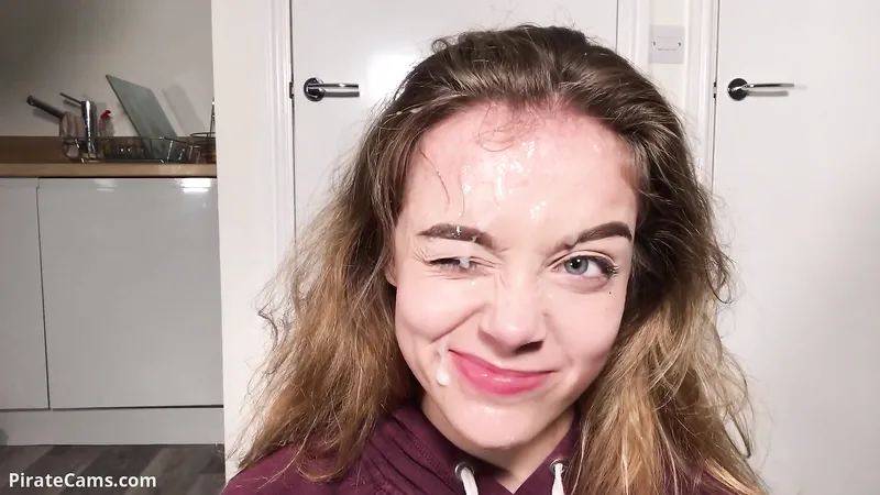 Pretty British Teen Kitty Cashew Facefucked With Amazing Facial