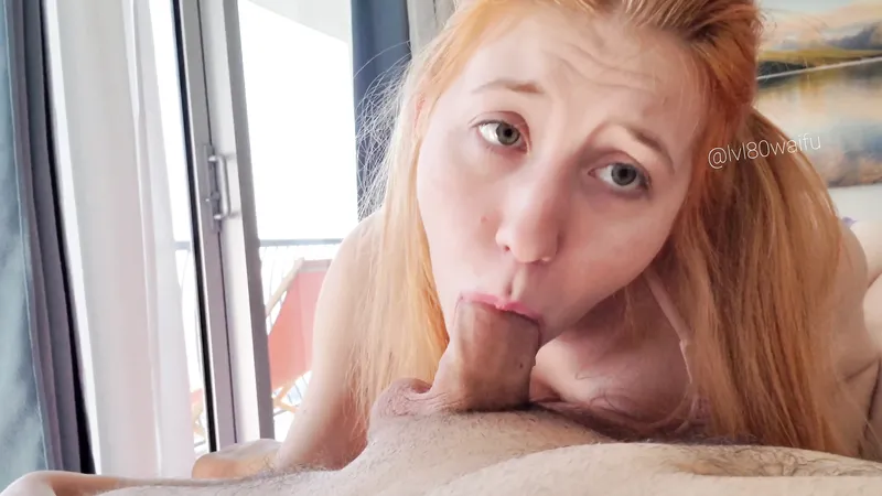 Cute Ginger Mattiedoll Sloppy Blowjob With Amazing Facial
