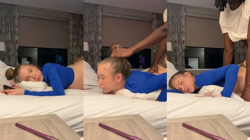 Real Teen Sno Marie Banged From Behind By BBC