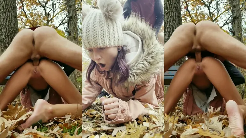 Outdoor Deep Anal Sex At First Snow Fall - Lilbuttlex