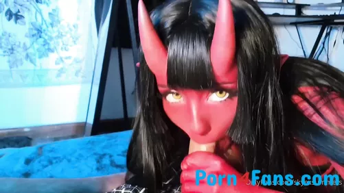 Asian Demon Girl Loves A Nice Dick Inside Her - Skye Summers