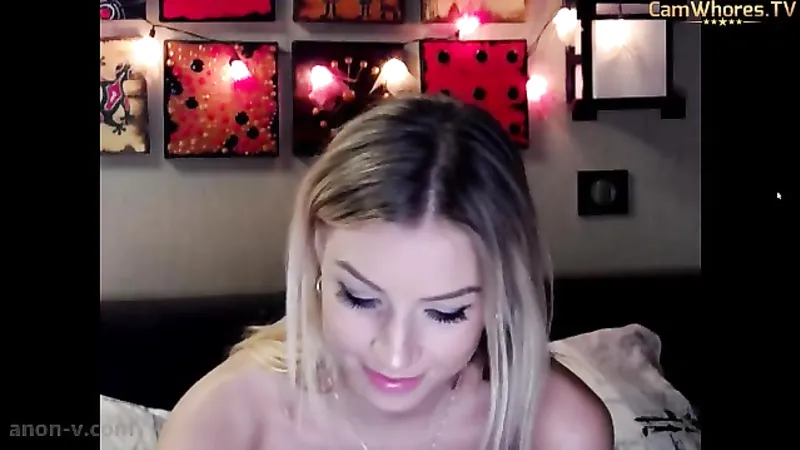 Russian Model Killer Katrin Naked And Rubbing Her Pussy On Webcam Masturbation Video