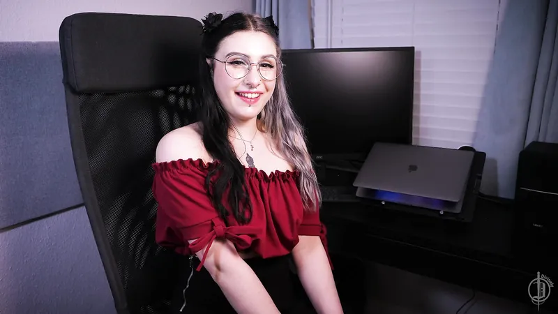 British Roommate Aestra Azure JOI and Facial