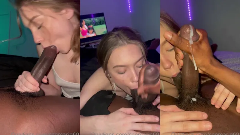 Sno Marie Ball Sucking Blowjob Leaked