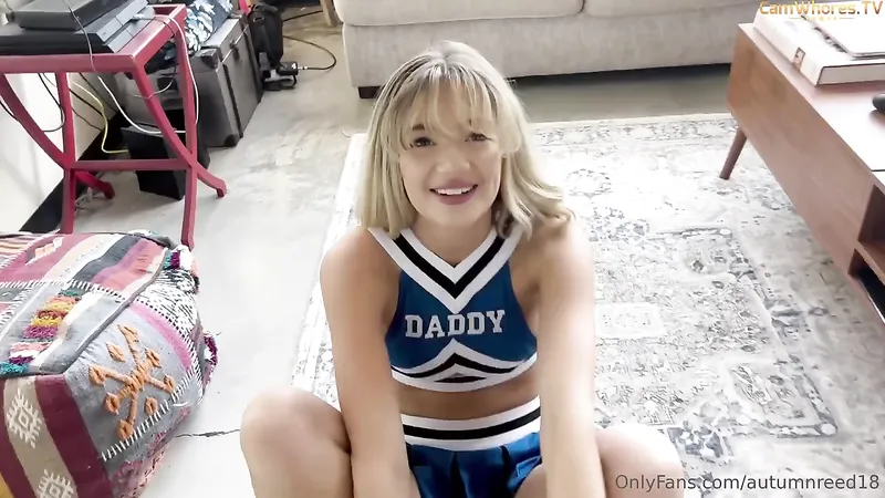 Hot Cheerleader Autumn Ren Blowjob With Cum Swallow Video Leaked