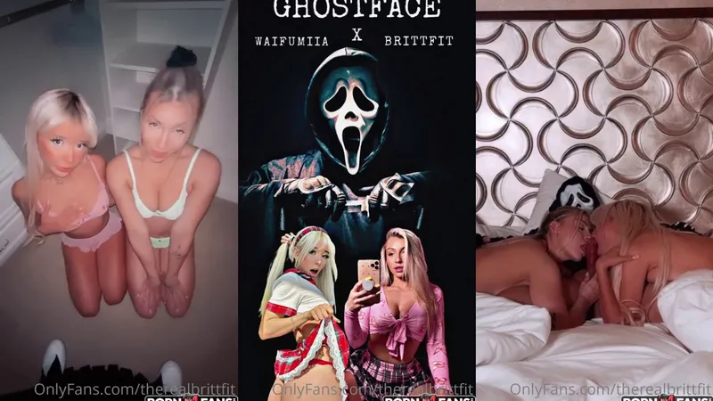 Izzybunnies and Therealbrittfit Fucked By Ghostface Porn Video Leaked