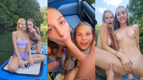 BigBootyBailey and Peachy Babe Fucked By Strangers On A Boat Video Leaked