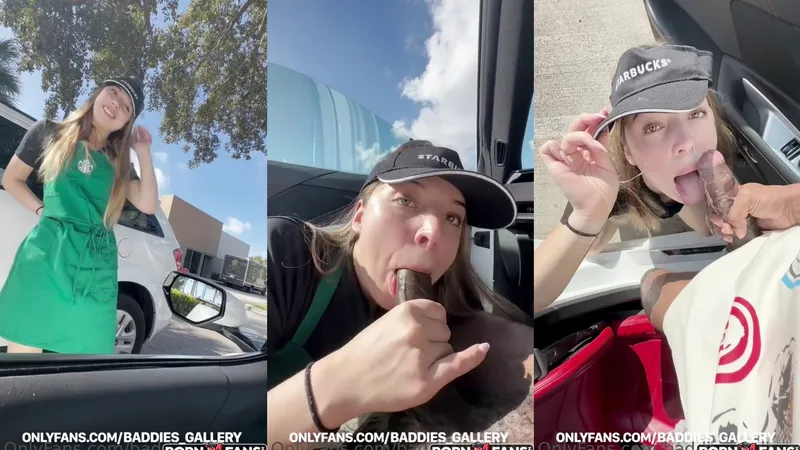 BBC Sucked Off By Hot Starbucks Girl Izzy_Swallows