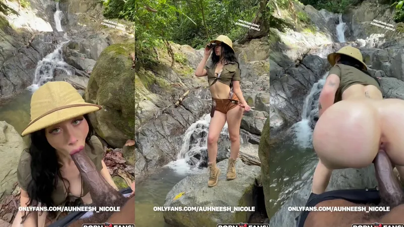 PAWG Hottie Auhneesh Nicole Leaked Outdoor Porn Video