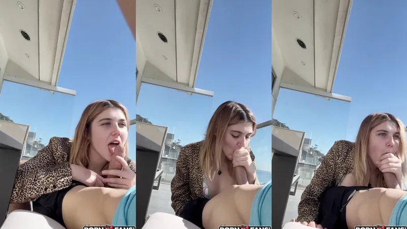Alexis Evans Balcony Blowjob Porn Video Leaked