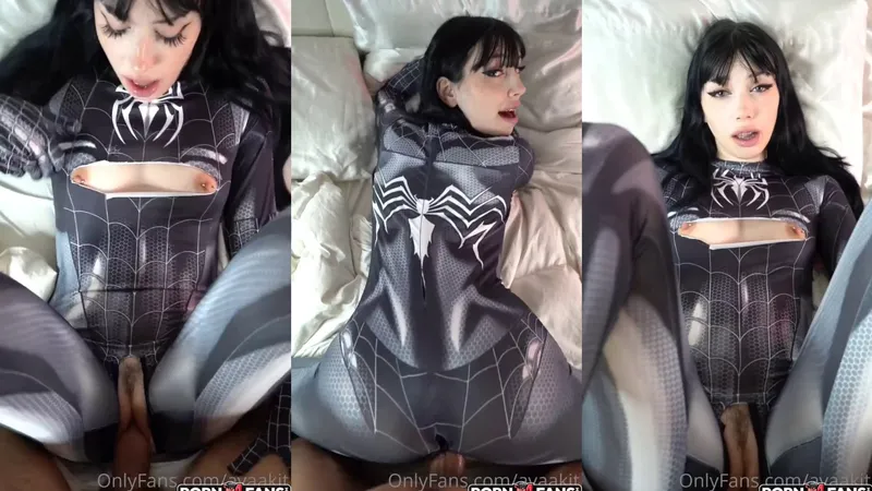 AvaLoveXo Spider Girl Sex Tape With Creampie Ending